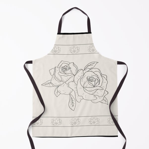 Item preview, Vintage Rose Line Art — Botanical Floral Illustration designed and sold by EH World | Store.