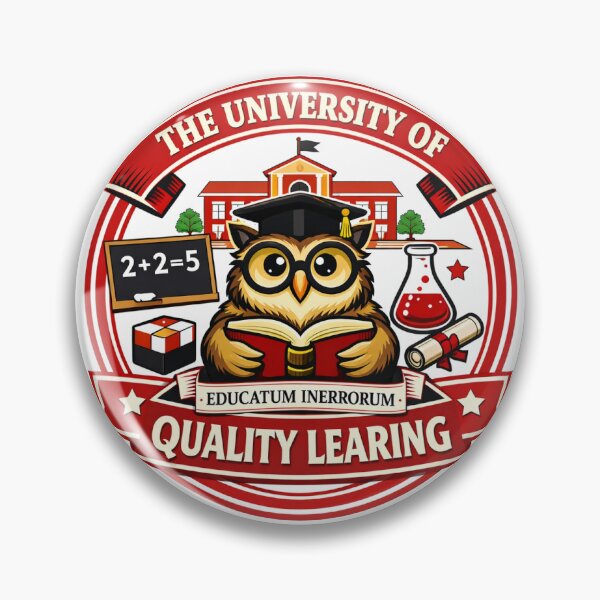 Item preview,  The University of Quality Learing – Academic Chaos Emblem designed and sold by SachaMuru.
