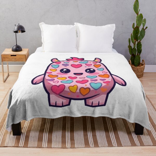 Item preview, Rainbow Heart Monster Kawaii Sticker designed and sold by Stylestickers55.