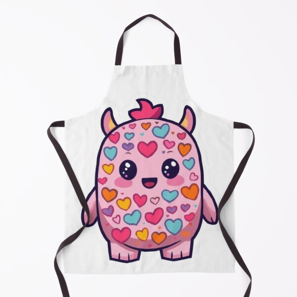 Item preview, Rainbow Heart Monster Kawaii Sticker designed and sold by Stylestickers55.