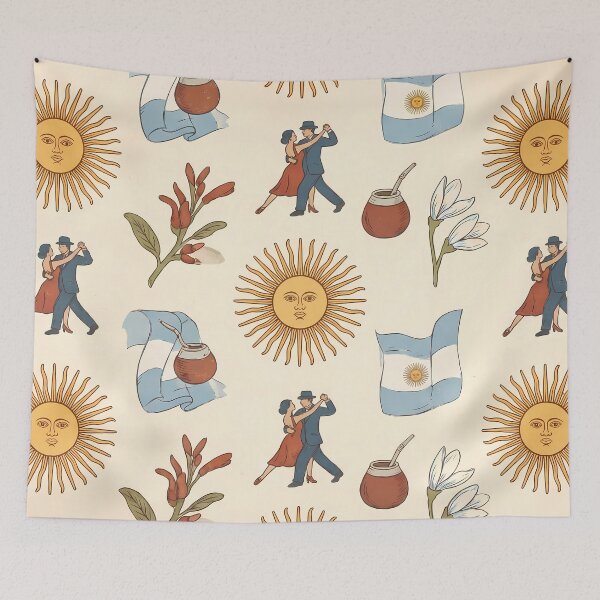 Item preview, Buenos Aires Argentine Cultural Heritage Patterns Landscapes National  designed and sold by ART ATTACK ZONE.