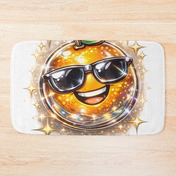 Item preview, Holographic Glitter Cool Orange Sunglasses Sparkle – Y2K Iridescent Citrus Art | Orange Aesthetic Gift designed and sold by irfanshikh.