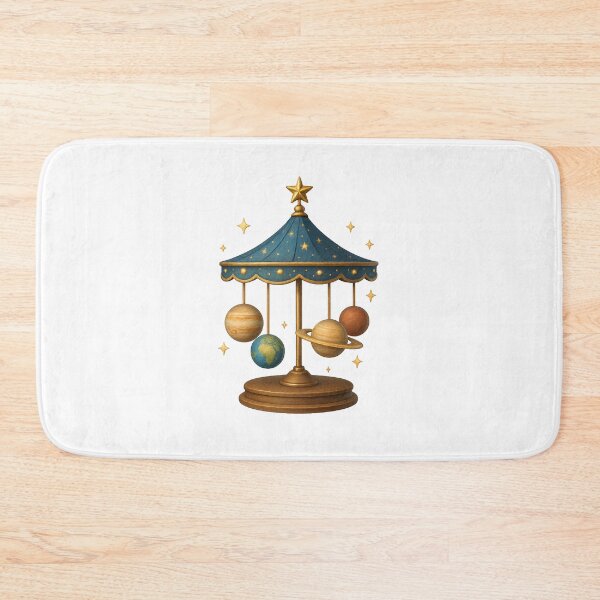 Item preview, Solar System Carousel – Cosmic Fantasy Art designed and sold by Yomere.