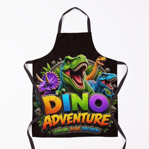 Item preview, Dino Adventure Cartoon Prehistoric Wildlife Logo designed and sold by AgnesB77.