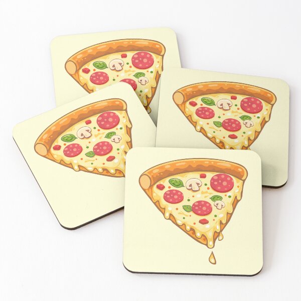 Item preview, Cute Italian Pizza Illustration designed and sold by maulaniism.