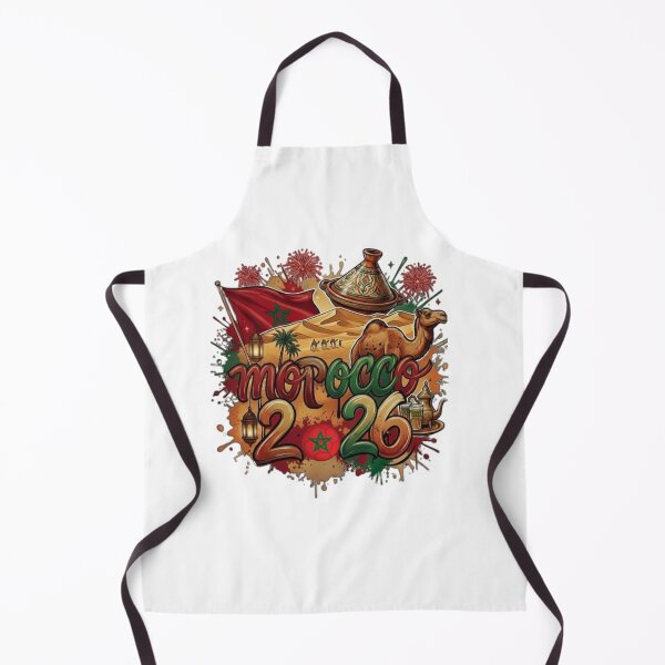 Item preview, Morocco 2026 World Cup Sahara & Tajine Graphic Art designed and sold by NinaCreator.
