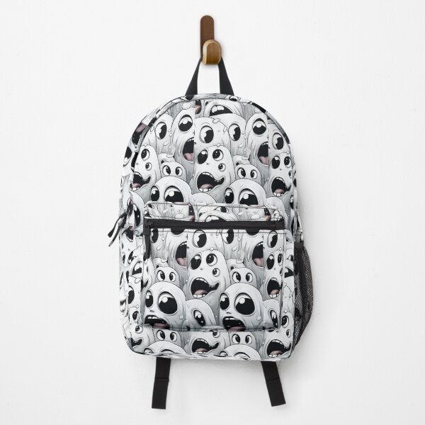 Item preview, Cartoon Ghost Doodle Pattern Art designed and sold by UrbanCanvas 111.