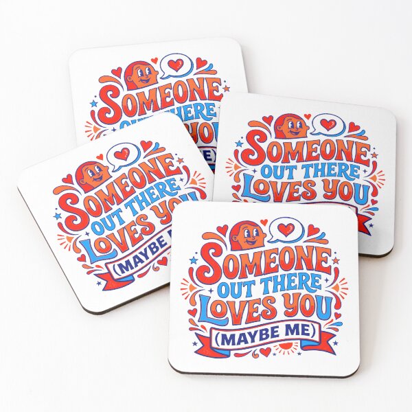 Item preview, Someone Out There Loves You Maybe Me Retro Typography designed and sold by maplesoulkiller.