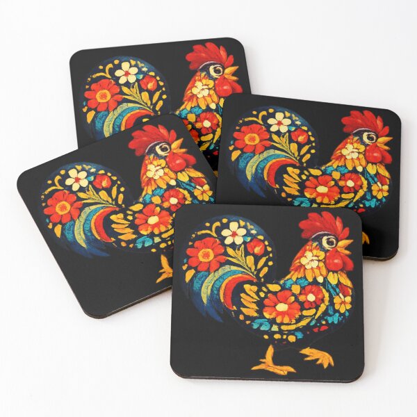Item preview, Espagne and Spanish folk-art rooster designed and sold by DamioPolArt.