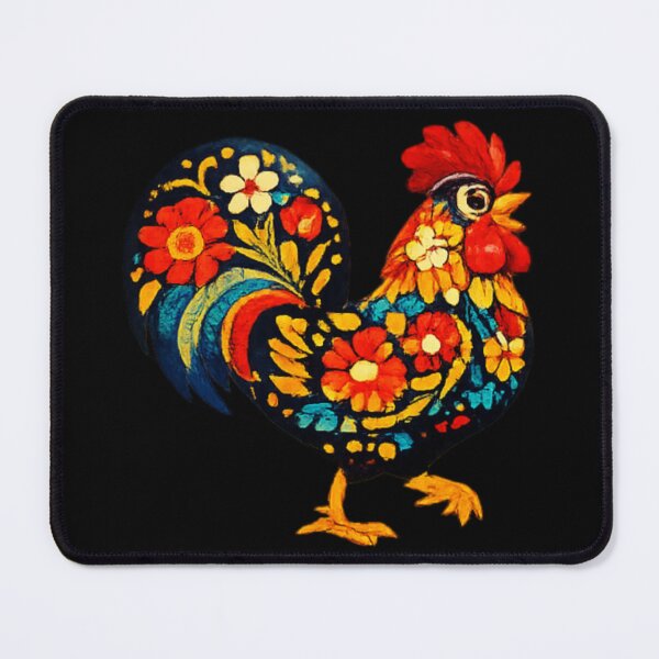 Item preview, Espagne and Spanish folk-art rooster designed and sold by DamioPolArt.