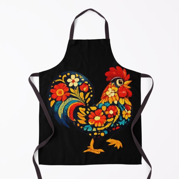 Aperçu de l'œuvre L'Espagne et le coq de l'art populaire espagnol créée et vendue par DamioPolArt.