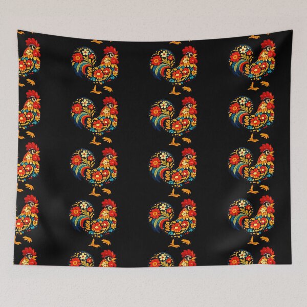 Item preview, Espagne and Spanish folk-art rooster designed and sold by DamioPolArt.