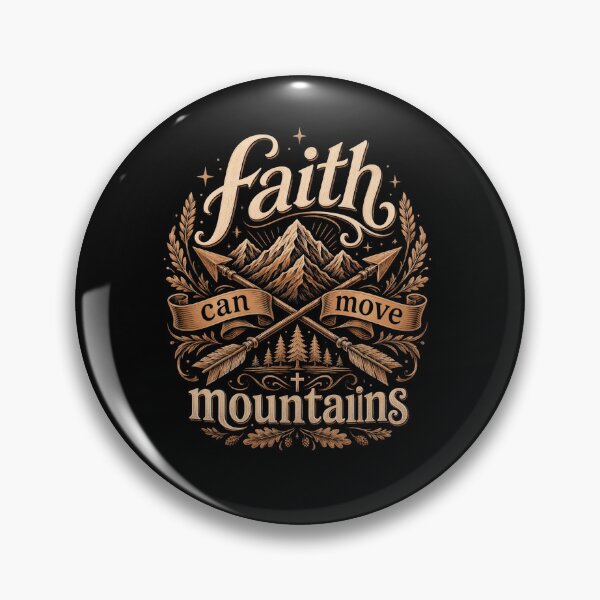 Item preview, Faith can Move Mountains designed and sold by ChristianLife.
