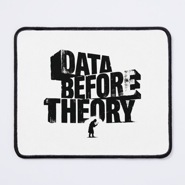 Item preview, Data Before Theory Sherlock Holmes Minimalist Quote Art designed and sold by Fenay Designs.