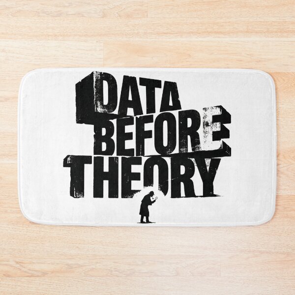 Item preview, Data Before Theory Sherlock Holmes Minimalist Quote Art designed and sold by Fenay Designs.
