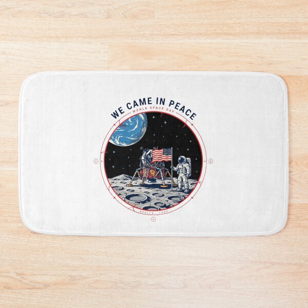 Item preview, We Came In Peace — Apollo 1969 Moon Landing World Space Day Retro T-Shirt V4 designed and sold by DarylWelsh2024.