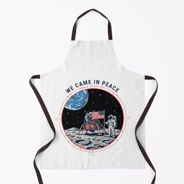 Item preview, We Came In Peace — Apollo 1969 Moon Landing World Space Day Retro T-Shirt V4 designed and sold by DarylWelsh2024.
