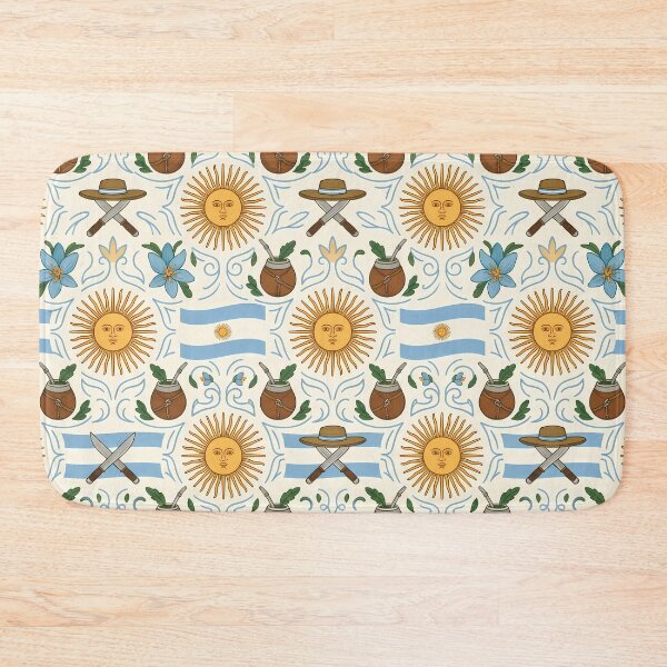 Item preview, Messi Patagonia Argentine Cultural Heritage Patterns Landscapes National  designed and sold by ART ATTACK ZONE.
