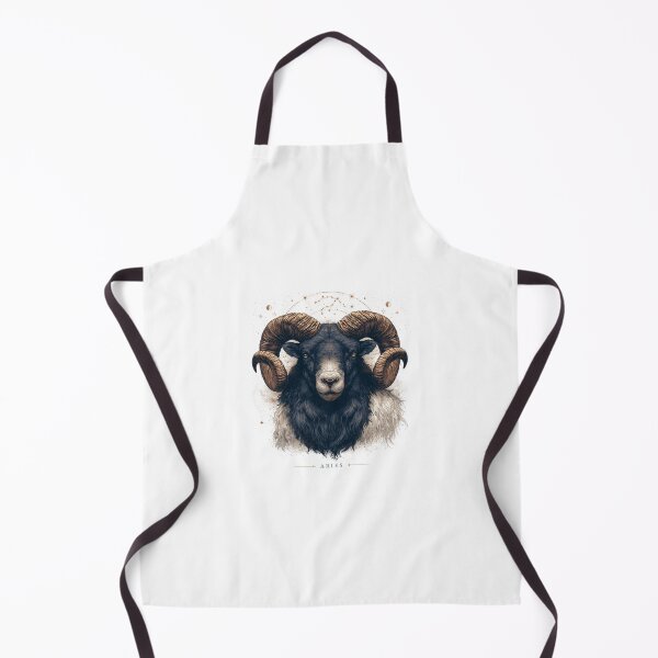 Item preview, Aries Ram Astrology Art designed and sold by AgataNowaka.