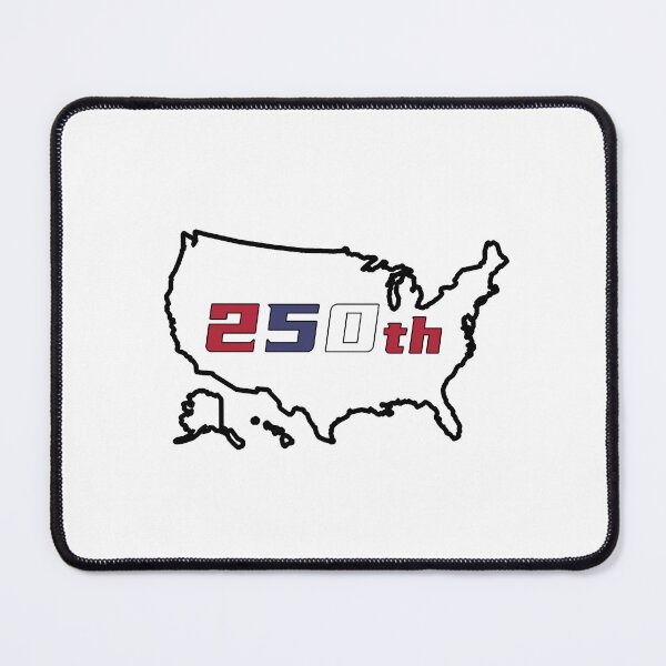 Item preview, USA 250 Shirt – 250TH USA Map Outline Independence Day 2026 Patriotic Tee | Uncle Jichuan designed and sold by Uncle-Jichuan.
