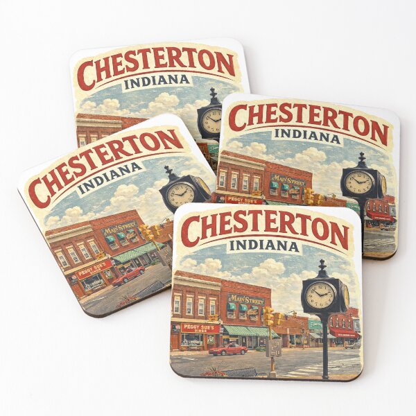 Item preview, Chesterton Indiana - Travel Art designed and sold by ryanapples2.