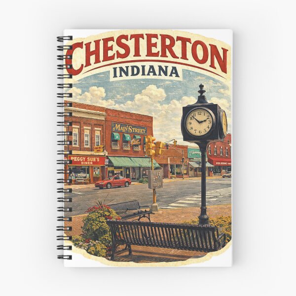 Item preview, Chesterton Indiana - Travel Art designed and sold by ryanapples2.