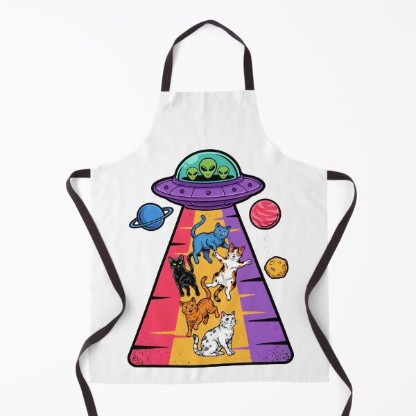 Item preview, UFO Cat Abduction — Alien Spaceship Beam Funny Space Cat T-Shirt V2 designed and sold by DarylWelsh2024.