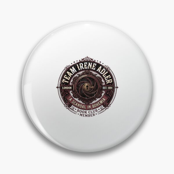 Item preview, Team Irene Adler A Scandal In Bohemia Sherlock Holmes Emblem designed and sold by Fenay Designs.