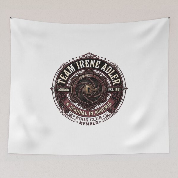 Item preview, Team Irene Adler A Scandal In Bohemia Sherlock Holmes Emblem designed and sold by Fenay Designs.