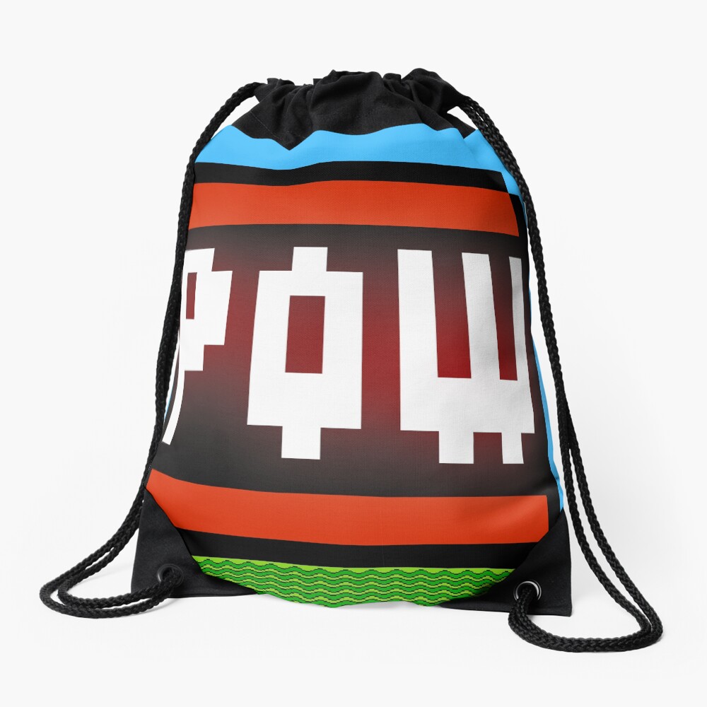 Item preview, Drawstring Bag designed and sold by brotherbrain.