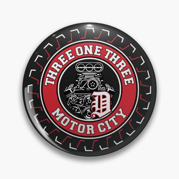 Item preview, Three One Three 313 in the Big D - Detroit - Michigan - Red Wings designed and sold by krewyork.