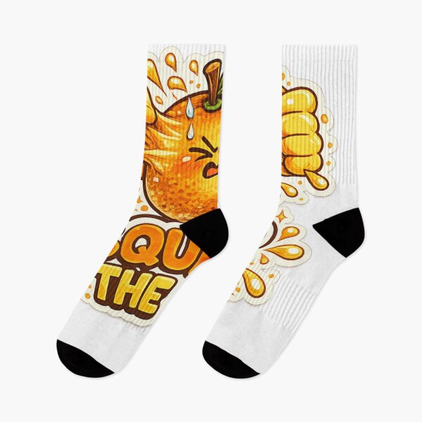 Item preview, Squeeze the Day Funny Orange Pun – Motivational Citrus Humor Art | Orange Lover Gift designed and sold by irfanshikh.
