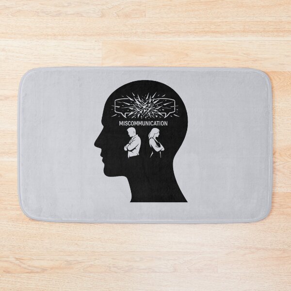 Item preview, The Miscommunication Frame: Semantic Confusion & Psychological Walls designed and sold by PERSPECTIVERED.
