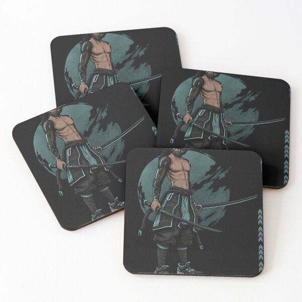 Item preview, Midnight Ronin Street Samurai Main Tag: designed and sold by ZenOtaku Lab.