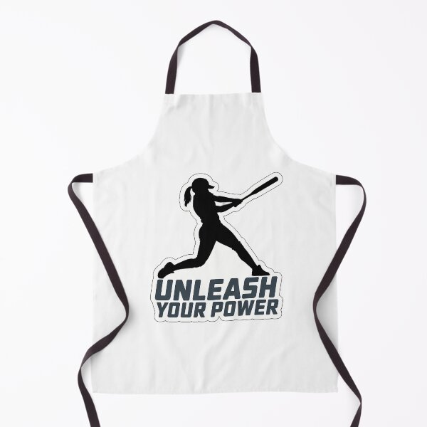 Item preview, Unleash Your Power Softball Silhouette designed and sold by NiftyWrx.
