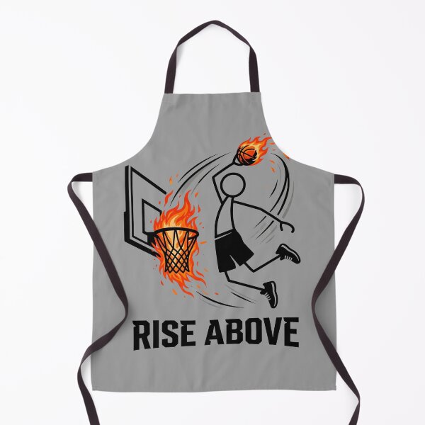 Item preview, Rise Above – Stickman Basketball Slam Dunk Motivation Design designed and sold by Chroma Dreams .