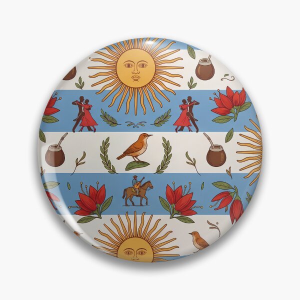 Item preview, Futbol Vino Argentine Cultural Heritage Patterns Landscapes National  designed and sold by ART ATTACK ZONE.