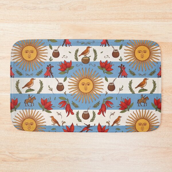 Item preview, Futbol Vino Argentine Cultural Heritage Patterns Landscapes National  designed and sold by ART ATTACK ZONE.