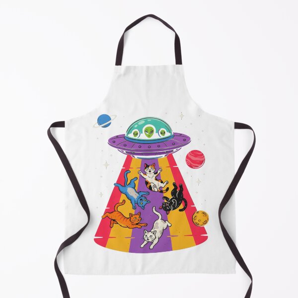 Item preview, UFO Cat Abduction — Alien Spaceship Beam Funny Space Cat T-Shirt V3 designed and sold by DarylWelsh2024.