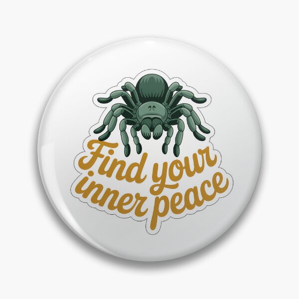 Item preview, Zen Tarantula with Peaceful Quote designed and sold by NiftyWrx.