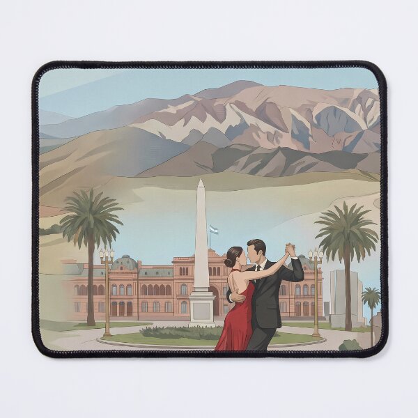 Item preview, Plaza de Mayo Argentina Heritage Patterns Landscapes National designed and sold by ART ATTACK ZONE.