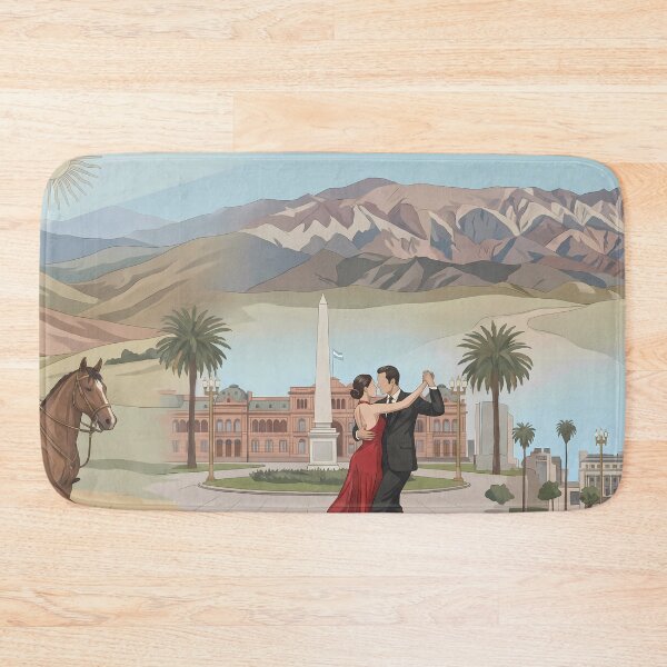 Item preview, Plaza de Mayo Argentina Heritage Patterns Landscapes National  designed and sold by ART ATTACK ZONE.