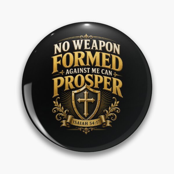 Item preview, No Weapon Formed Against Me Can Prosper designed and sold by ChristianLife.