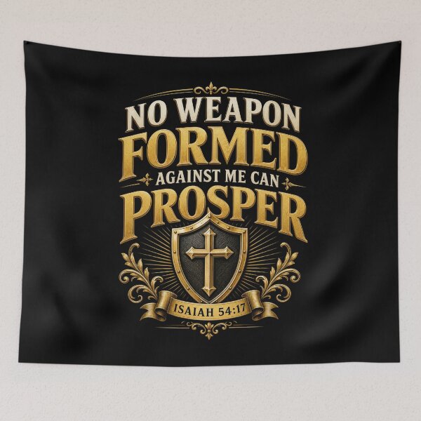 Item preview, No Weapon Formed Against Me Can Prosper designed and sold by ChristianLife.