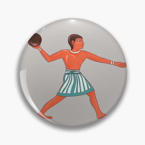 Item preview, Ancient Egyptian Ballplayer, handpainted pictute designed and sold by AK-Hevonen.