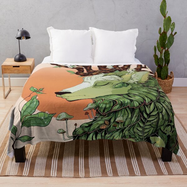Item preview,  Cute kawaii spirits deer [[kiki's]] -%[ghiblis]%- hide aways on forest designed and sold by ITsyxuanart.
