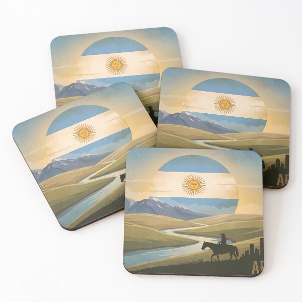 Item preview, Pampa Argentina Argentine Cultural Heritage Patterns Landscapes National  designed and sold by ART ATTACK ZONE.