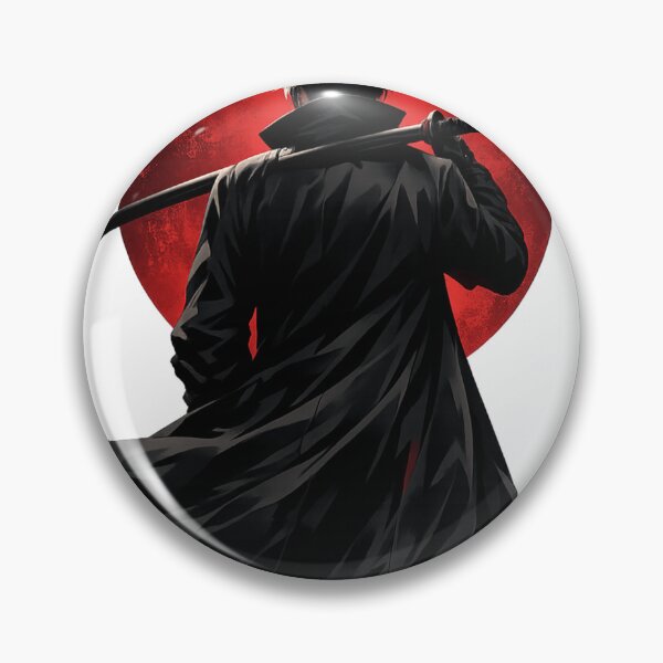 Item preview, Crimson Ronin Under Blood Moon designed and sold by ZenOtaku Lab.