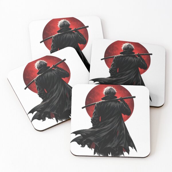 Item preview, Crimson Ronin Under Blood Moon designed and sold by ZenOtaku Lab.