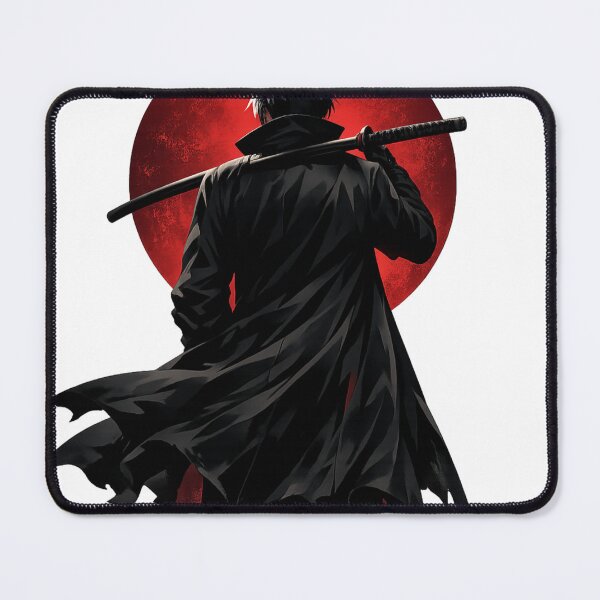 Item preview, Crimson Ronin Under Blood Moon designed and sold by ZenOtaku Lab.